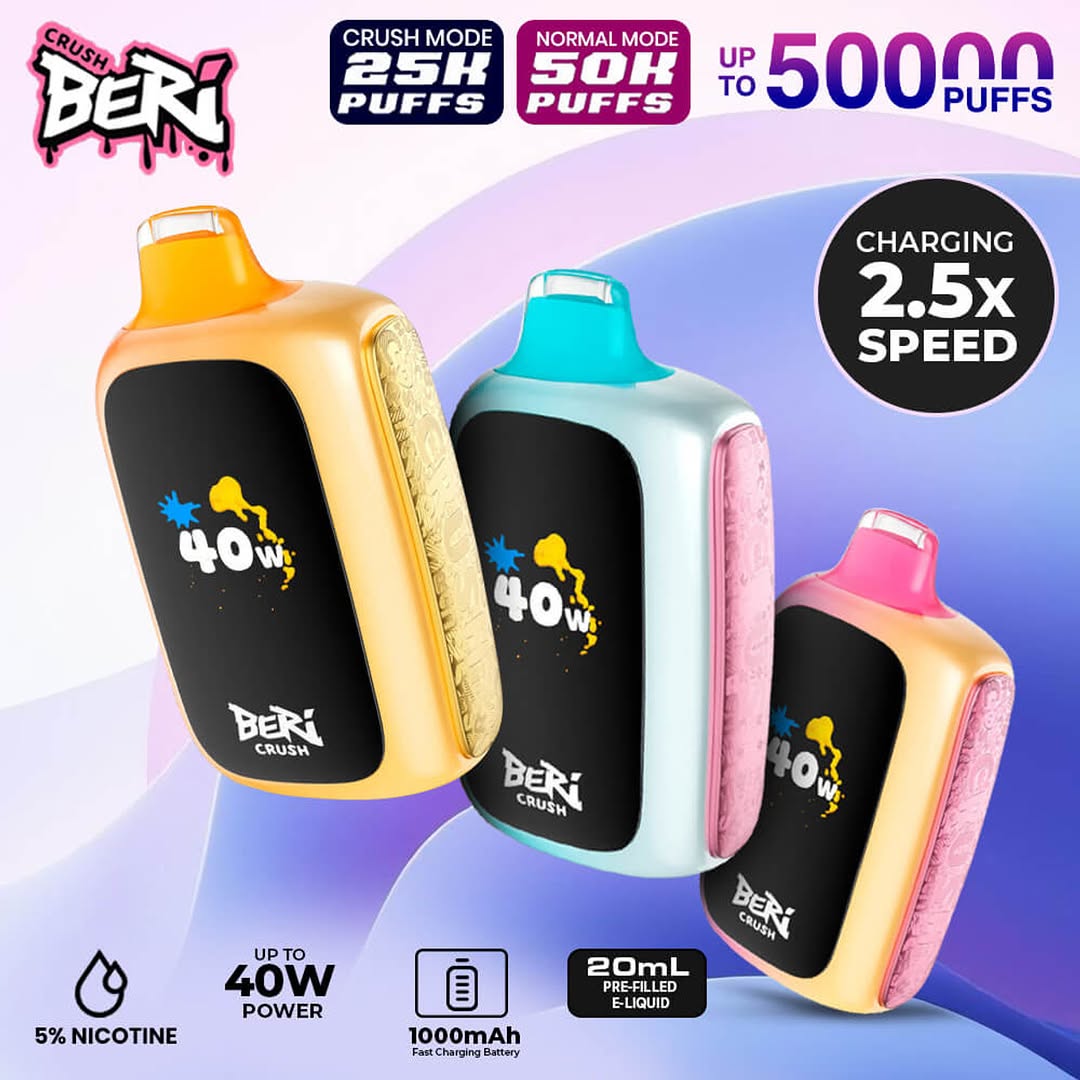 Beri crush 50k disposable vape