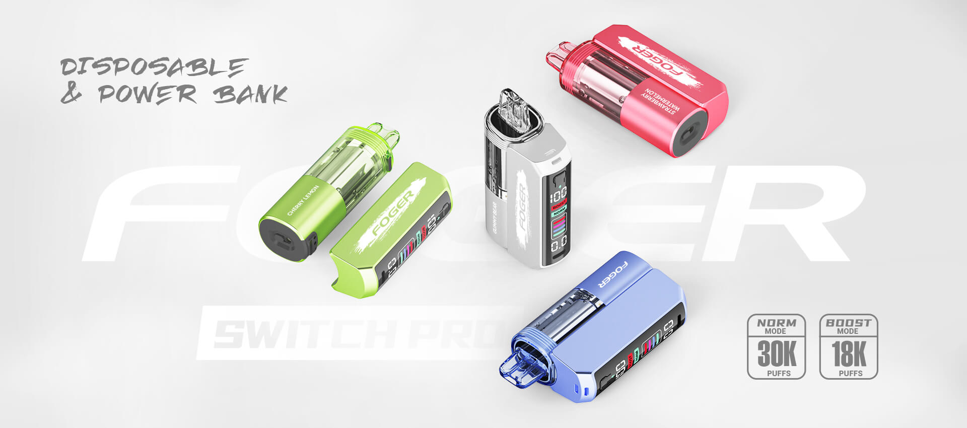 Foger vape switch pro disposable vape
