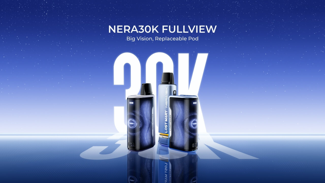 Lost mary nera pod kit with 30,000 puffs