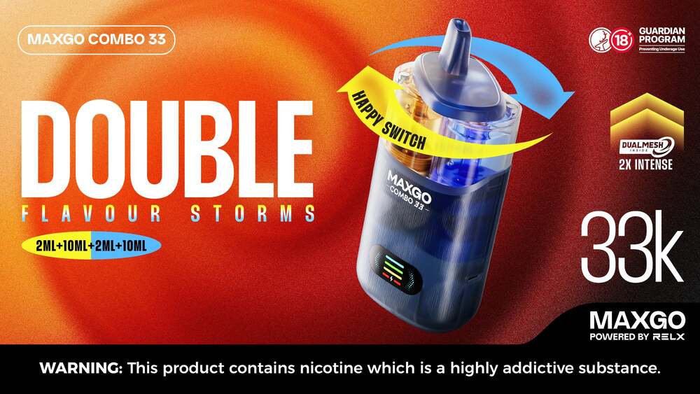 Relx maxgo combo disposable pod vape
