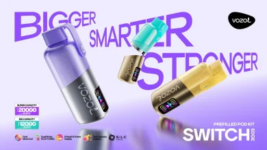 Vozol switch edge pod kit with 20,000 puffs