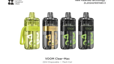 Voom clear·max disposable vape