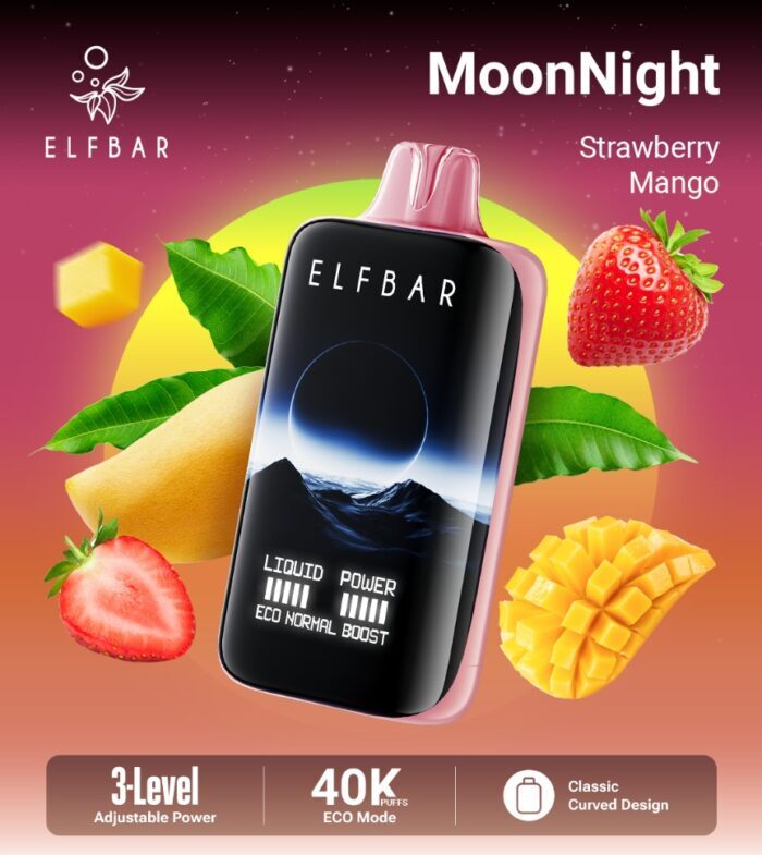 Elfbar moonlight 40000 – disposable vape device