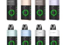 Geek vape digi q vista pod system front view