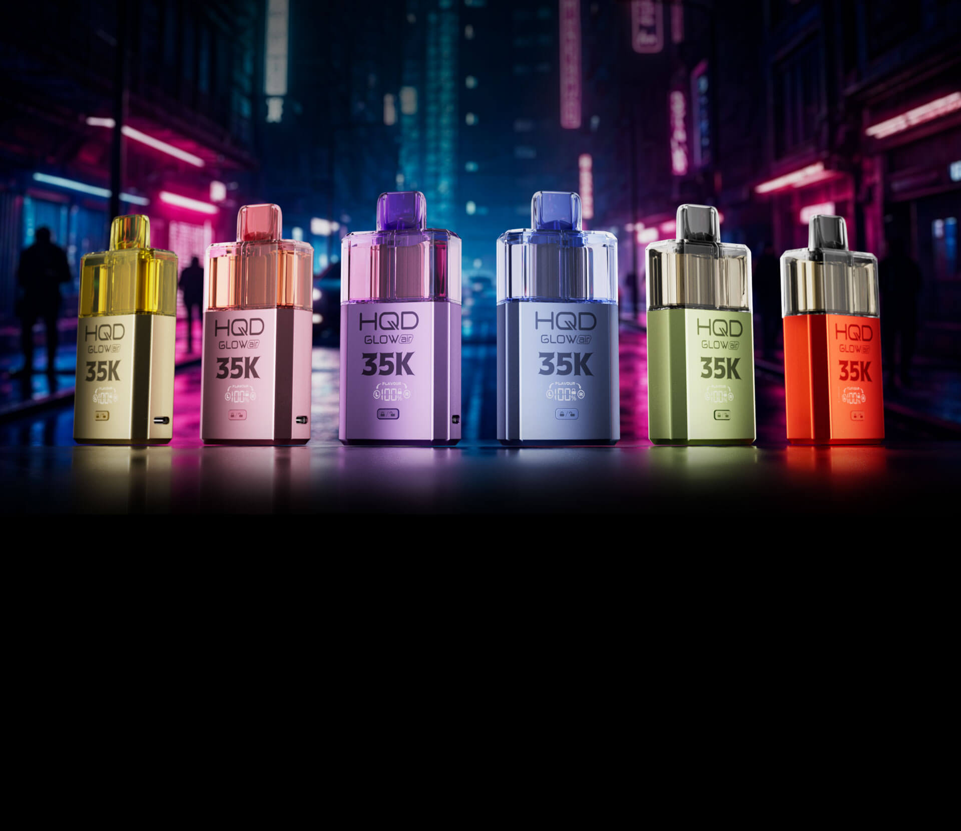Hqd glow air 35k pod kit