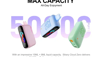Sikary cloud zero disposable vape front view